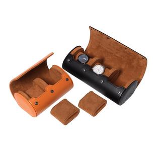 手表盒高档皮革腕表收纳盒时尚男女通用表盒便携旅行机械表展示盒