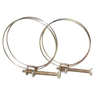 消防水带接口喉箍全钢卡箍水管抱箍固定管夹快装管卡垫圈胶圈