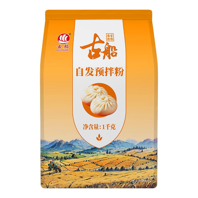 古船自发预拌粉1kg北京易操作