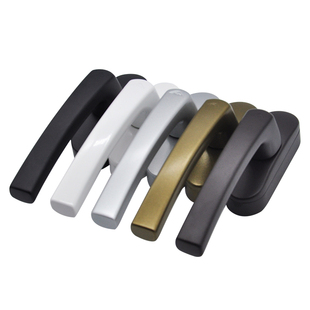 诺托Roto外开执手 断桥铝门窗把手 铝合金门窗配件五金外开拨叉