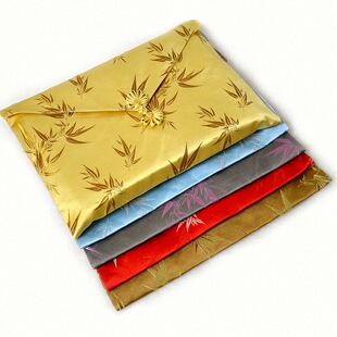 新款高档织锦布艺经书袋抄经本收纳包双层加厚大中号包经布藏式