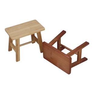 矮凳板凳方凳竹凳子家用儿童成人沙发客厅茶几简约现代脚凳踩踏凳