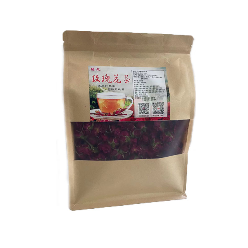 平阴玫瑰花冠茶 重瓣可食用玫瑰花茶 低温无硫熏大朵泡水玫瑰花茶