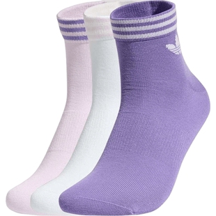 滔搏adidas阿迪达斯三叶草男女运动休闲袜子KW1158