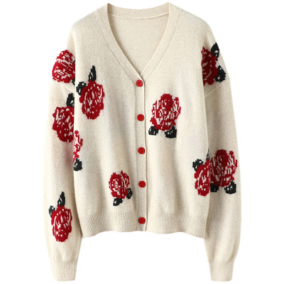 启超高端100%纯山羊绒衫炸裂