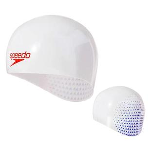 Speedo速比涛Fastskin鲨鱼皮比赛竞速3D钢盔泳帽男女训练硅胶泳帽