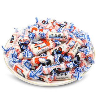 大白兔奶糖500g多口味礼盒装批发奶糖送礼情人节小零食结婚喜糖果