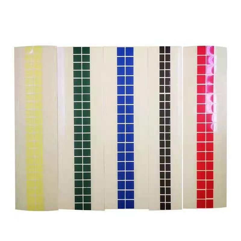 PET材料强力无痕不残胶贴纸  高粘易斯贴 保护膜撕手位  撕膜标签