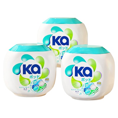 日本菁华KA四色凝珠108粒