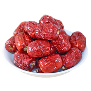新疆无核红枣大枣灰枣2500g 大枣去核整箱干货泡水茶枣散装