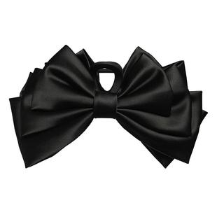 2025巨好看的抓夹发夹黑色大号蝴蝶结头饰女新款高级感女发量多