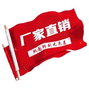 旗帜定做彩旗定制班旗设计横幅导游旗手摇旗户外队旗订做红旗广告旗帜志愿者小旗子制作校旗刀旗公司企业厂旗