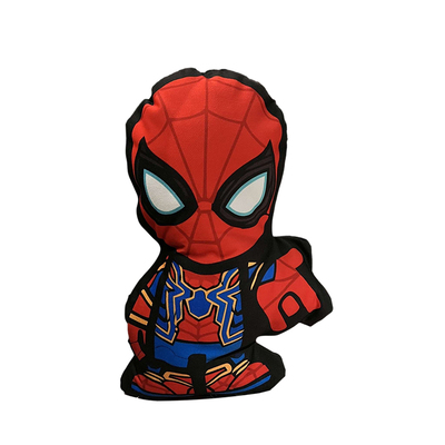 漫威钢铁侠蜘蛛侠卡通玩偶抱枕