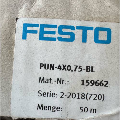 【议价-可维修】FESTO 管PUN-4X0,75-BL /二手均有货