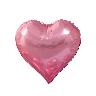 新年飘空18寸气球红色爱心结婚订婚礼心形装饰生日婚房铝膜布置