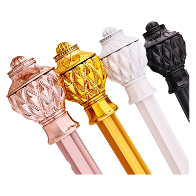 加厚铝合金静音轨道配件窗帘杆