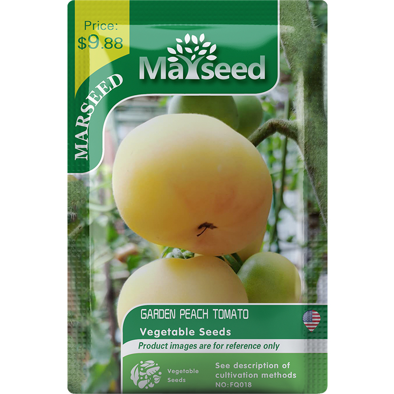 【掌柜推荐】巴西老品种传家宝花园桃子水果味西红柿番茄种子苗