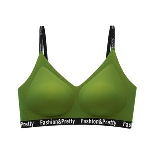 纯珂斯尼软支撑透气无痕内衣女士舒适固定杯文胸女无钢圈聚拢胸罩