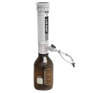 瓶口分液器实验室10/30/60ml套筒式分配器可调定量加液器带加液瓶