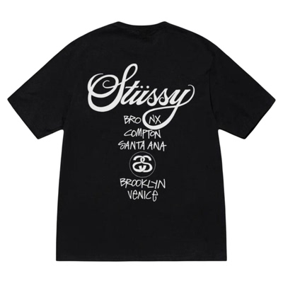 正品斯图西stussy短袖t恤男女潮