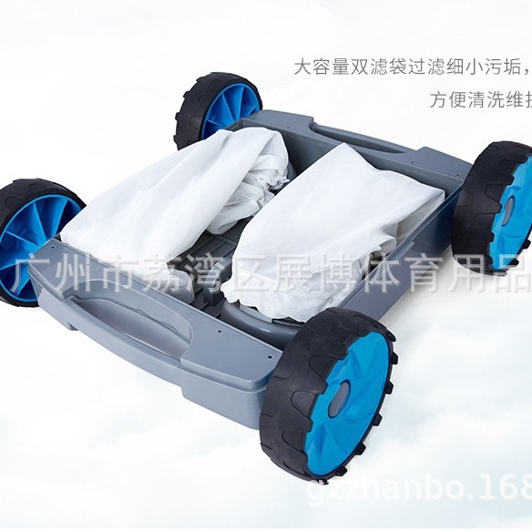 跨境新品 全自动吸污机泳池水下吸尘器池底清洗水底机器人 水龟