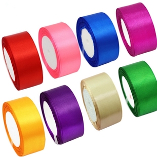 丝带玫瑰花材料包套装4CM手工DIY缎带绸带彩带花杆花艺材料工具包