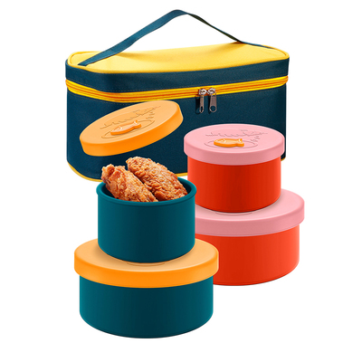 岛奇奶嘴级硅胶便当盒