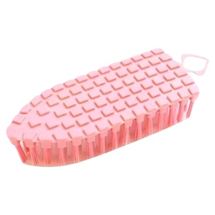 可弯曲清洁刷折叠洗衣刷可挂式鞋刷浴缸水龙头家务清洁多功能软刷