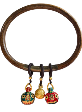 正宗精品鸡血藤手镯吊坠木质