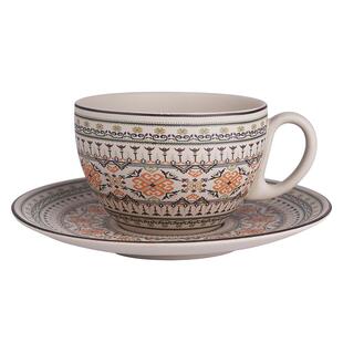 RAK阿联酋进口陶趣陶瓷马克杯咖啡早餐杯微波炉烤箱可用小众设计