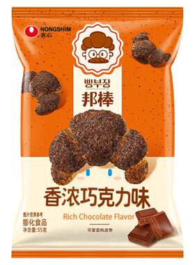 农心邦棒面包干蜜小绿脆果膨化