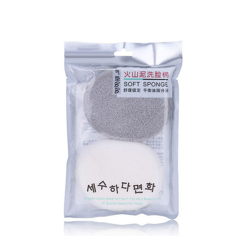 火山洗脸扑海绵小孔加大