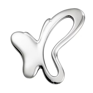 镂空蝴蝶面部身体金属刮痧板提升面部紧致眼周点穴拨筋按摩仪