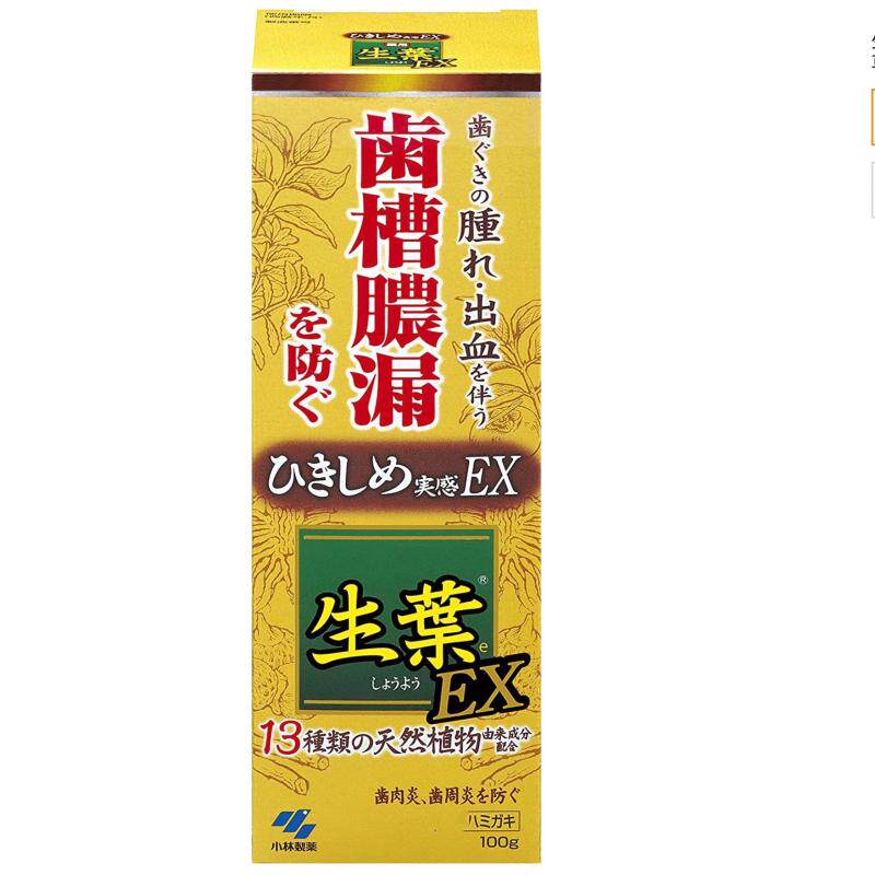 日本小林制药生叶牙膏齿槽脓漏