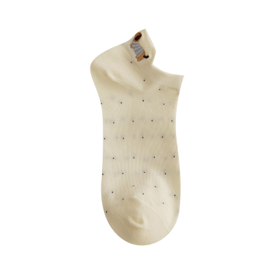 日系刺绣腊肠狗短袜女生可爱百搭