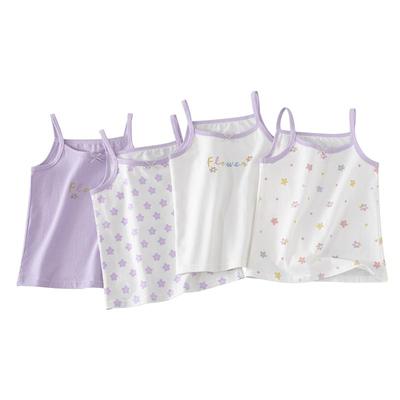 女童背心夏季纯棉百搭透气小吊带