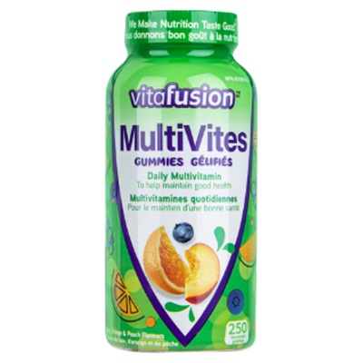 vitafusion生物素b族biotin密发复合维生素软糖b7养发护发食品