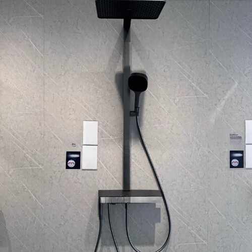【门店同款】九牧方形钢琴键淋浴器36665花洒喷枪方管全新正品