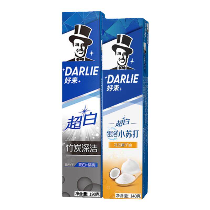 DARLIE好来竹炭超白原黑人牙膏