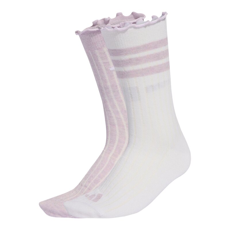 【自营】adidas阿迪达斯女子GLOW SOCK 2PP休闲袜子KC9606