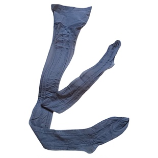 360无缝极光油亮光滑丝袜超薄透明高腰连裤袜显瘦电波纹性感开裆