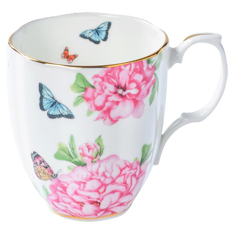 Royal Albert皇家阿尔伯特Miranda Kerr骨瓷马克杯水杯咖啡杯欧式