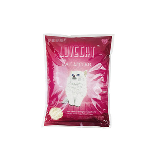 love爱宠爱猫cat豆腐猫砂原味6L*6包青竹豆腐猫砂幼猫抑菌玉米砂