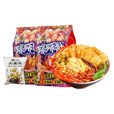 好欢螺加辣加臭螺蛳粉柳州特产