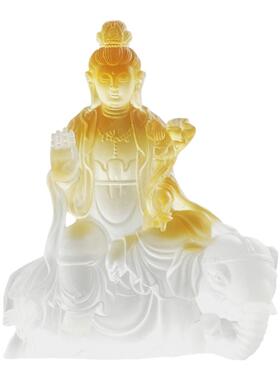 佛堂古法琉璃居家客厅桌面摆放