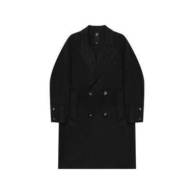 JDV男装立领宽领毛呢大衣