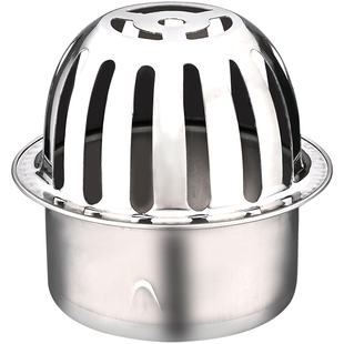 不锈钢阳台天台地漏50管户外110防堵网室外露台盖75明装专用过滤