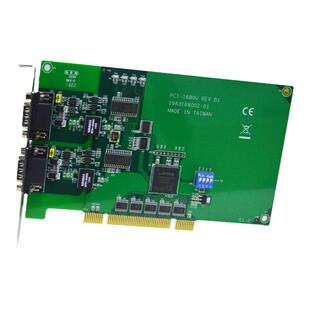 研华PCI-1680U 原装采集板卡双端口CAN通用通信卡带隔离保护功能