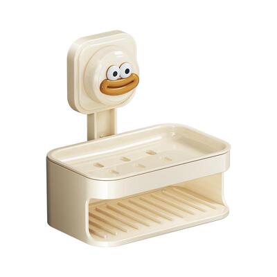 【强力吸附】吸盘肥皂盒壁挂式