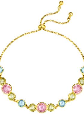 ZEGL设计师彩虹多巴胺彩色手链